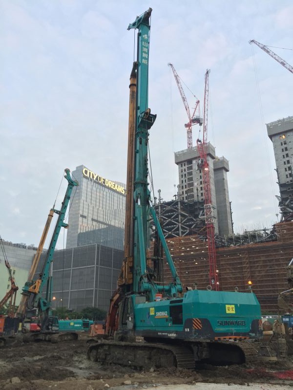 恒峰g22智能全系列地下工程装备周全进入澳门市场