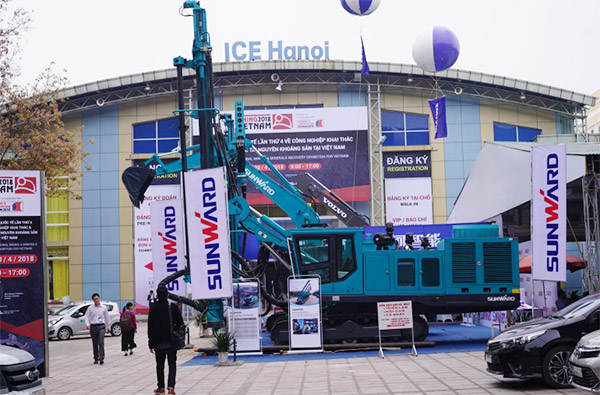 恒峰g22智能携全球领先凿岩装备，，，引爆越南矿业展