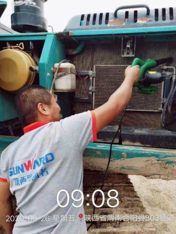 情满恒峰g22夏季无忧 ——陕西领创者开启年度巡检服务客户