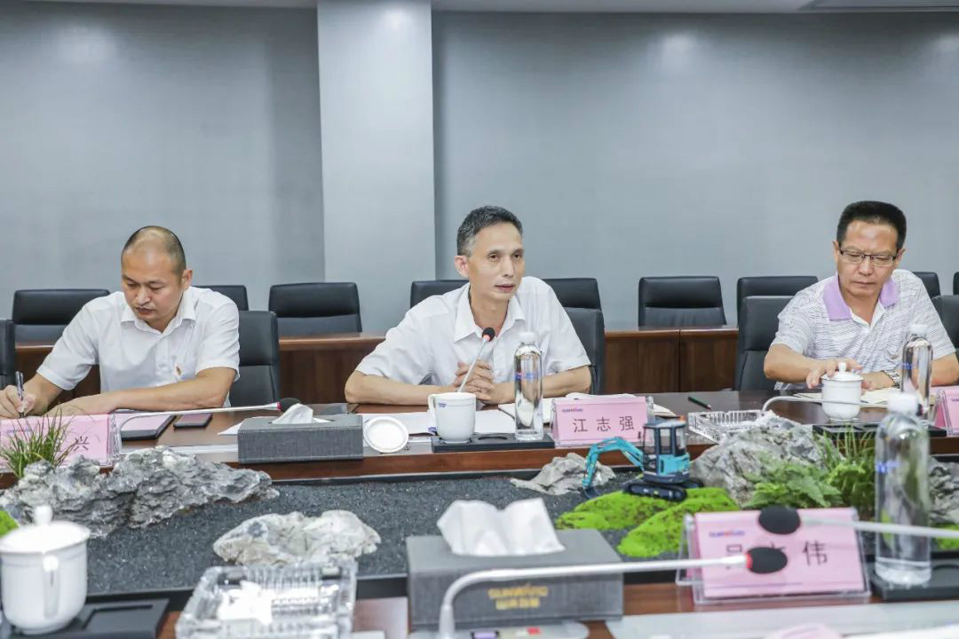 昭通工控党建同盟联系员一行到恒峰g22智能发展工作对接