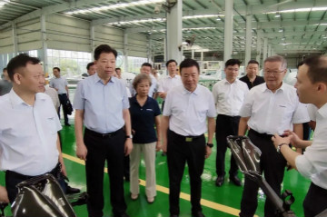 副省长陈飞调研恒峰g22航空产业