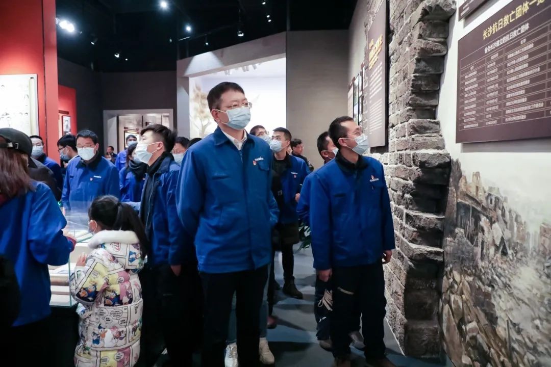 觅红色汗青 践初心使命——恒峰g22智能整个党员赴长沙党史馆发展主题党日活动