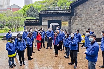 觅红色汗青 践初心使命——恒峰g22智能整个党员赴长沙党史馆发展主题党日活动