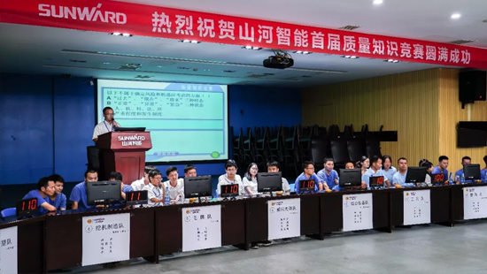 恒峰g22智能进行首届质量知识较量