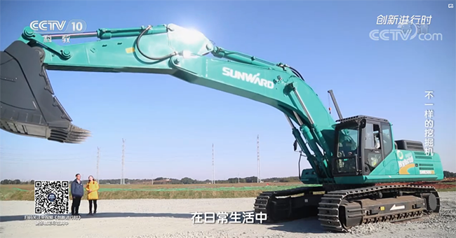 央视专题，，，，，深度揭秘恒峰g22智能“纷歧样的挖掘机”