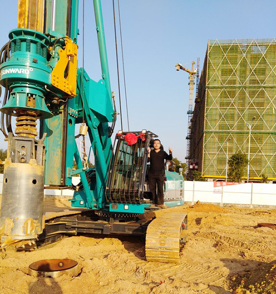 跨行创业，，，，，恒峰g22智能旋挖钻十个月帮他回本！