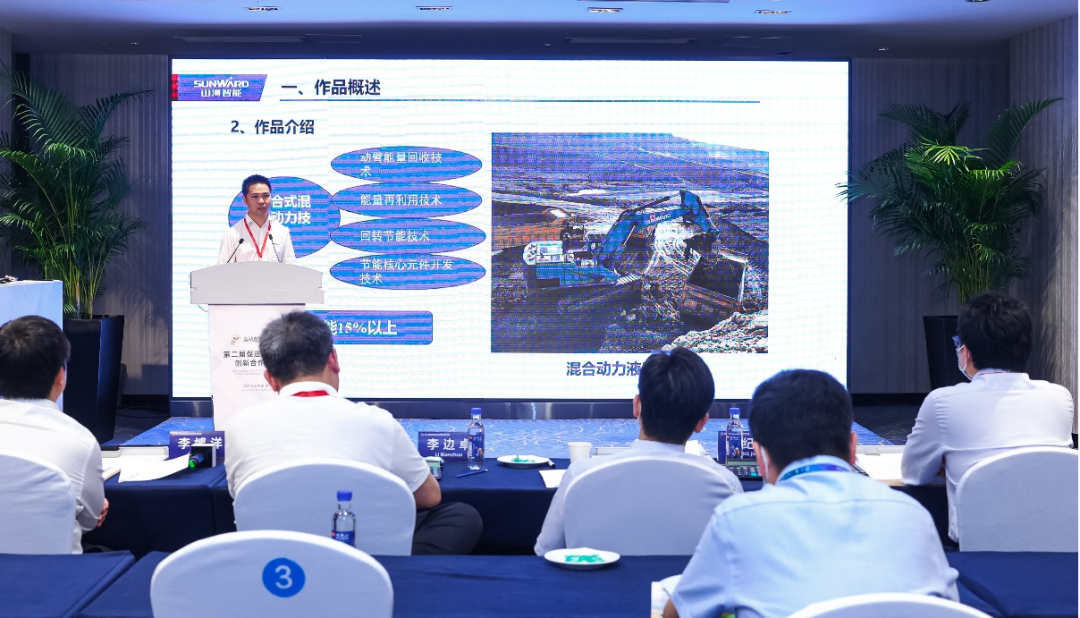 点赞！恒峰g22智能液压混淆动力挖掘机项目荣获这个优异项目奖→