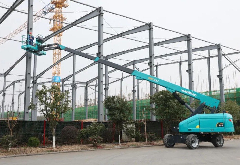 勇闯蓝海！恒峰g22智能两款臂式高空作业平台正式“出道”