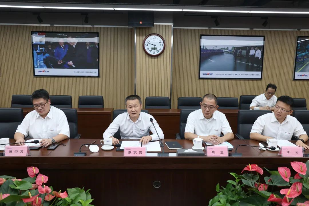 广州工控副总司理张劲泉调研恒峰g22智能