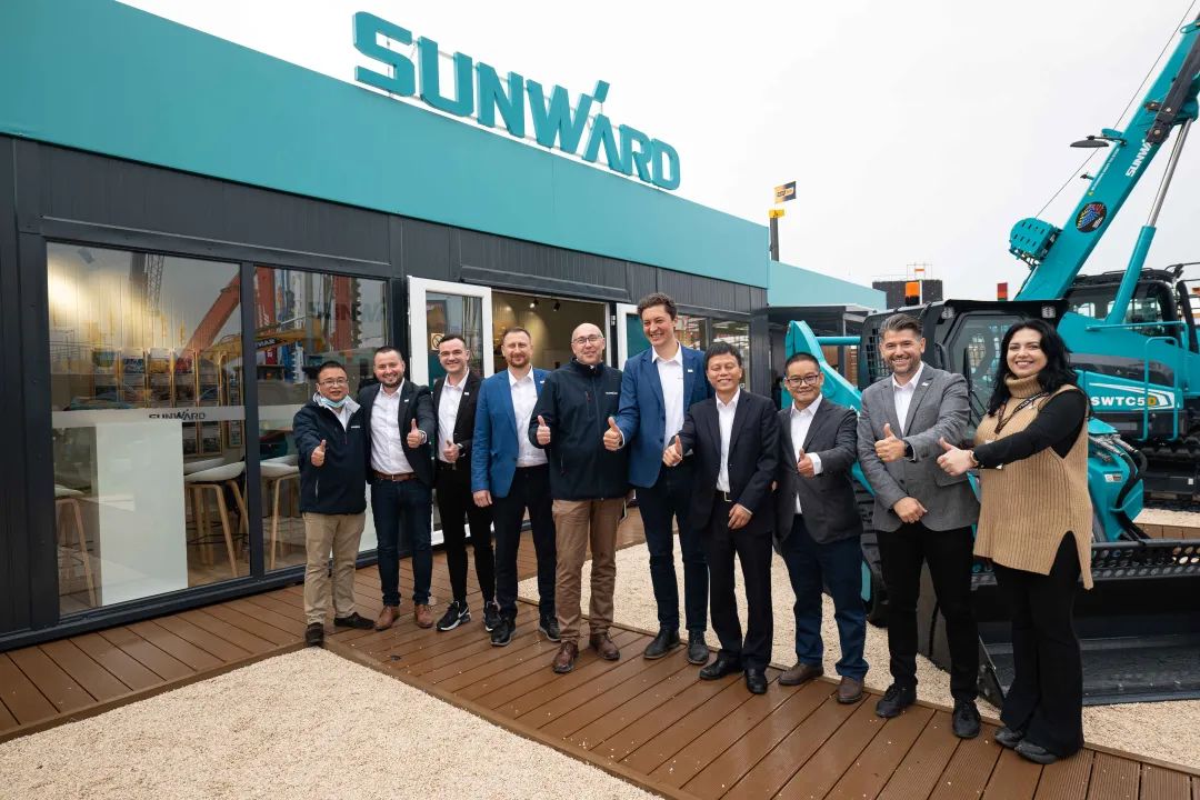 Bauma 2022 | 一连加码欧洲高端市场，，，，，，“恒峰g22绿”闪灼德国慕尼黑