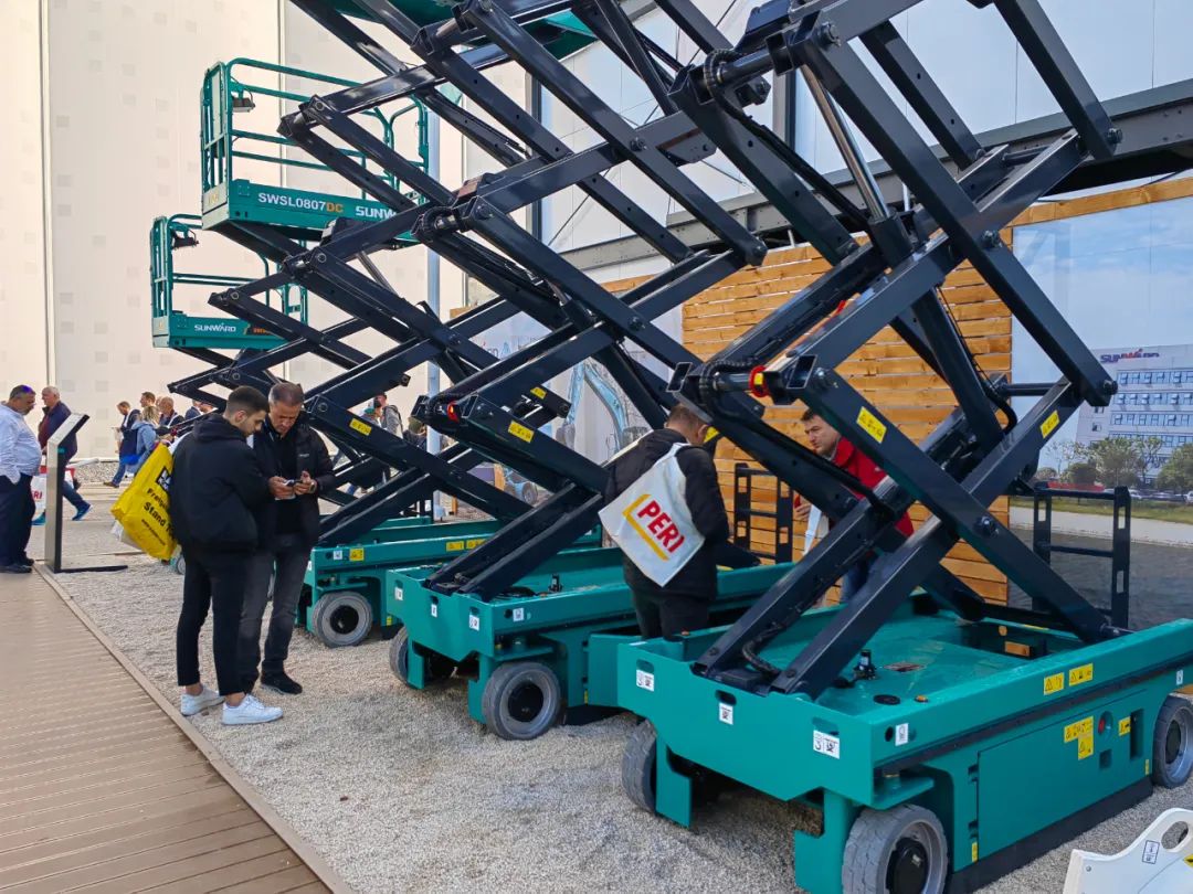 Bauma 2022 | 首次亮相，，，，恒峰g22智能高空机械受热捧