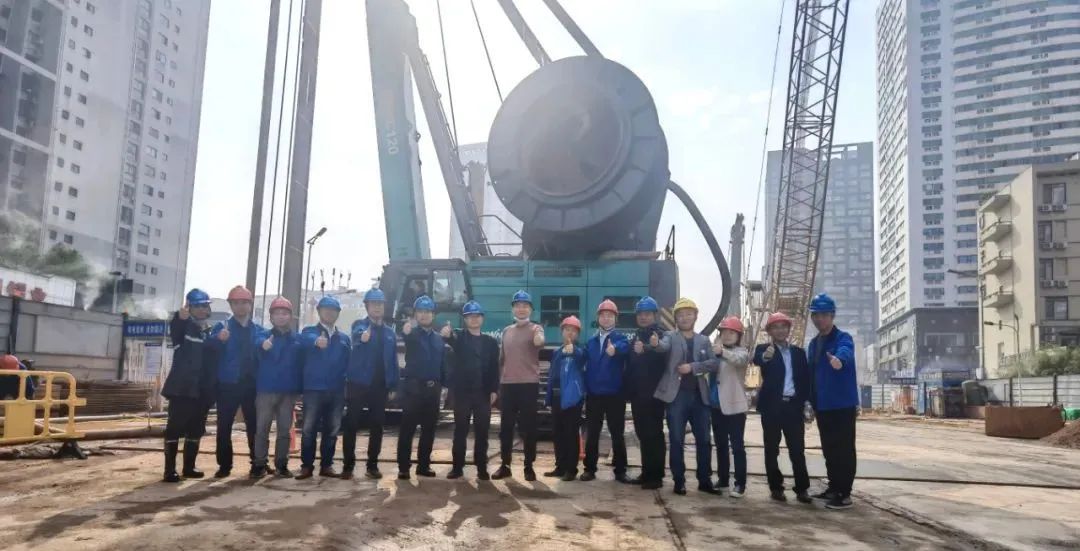 首战创佳绩！恒峰g22智能双轮铣槽机助建长沙地铁7号线