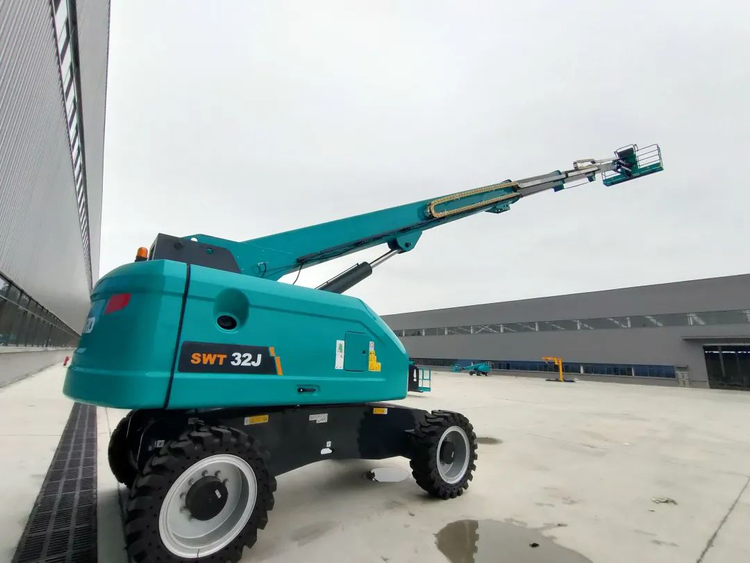 无需扩桥！恒峰g22智能国四款32米直臂式高空作业平台乐成下线