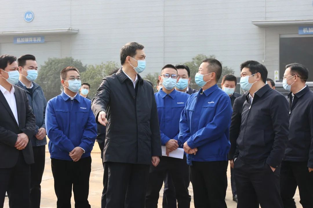 湖南省副省长周海兵调研恒峰g22智能