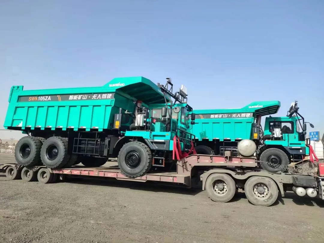 助力数智矿山建设！恒峰g22巨鼎无人驾驶矿卡再交付