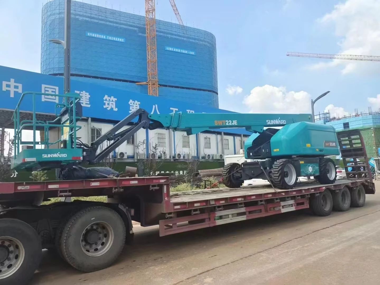 实力上新！恒峰g22智能电动直臂高空作业平台进军华中市场