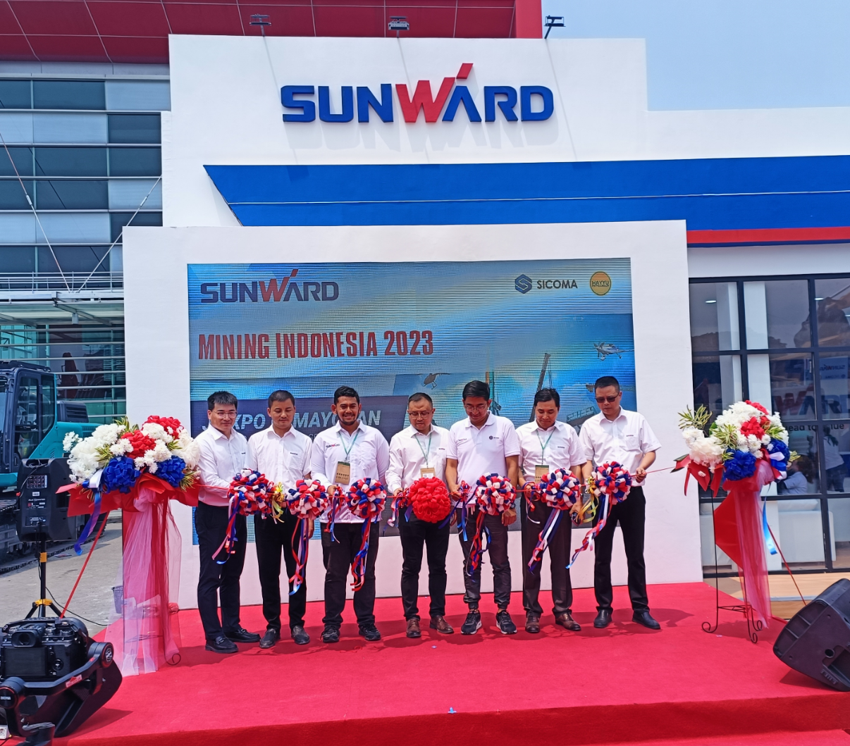 深耕细作，，，，，，逆势增添！恒峰g22智能艳服亮相印尼雅加达矿业展