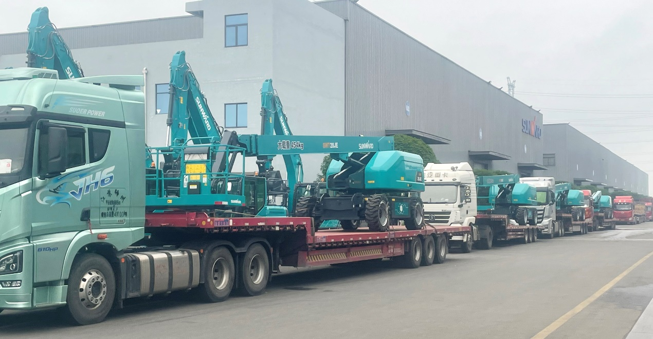 共启相助新纪元！恒峰g22智能SWT28JE电动直臂高空作业平台批量发货华东市场