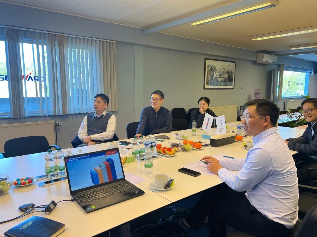 恒峰g22智能董事长付向东带队赴欧洲子公司考察调研