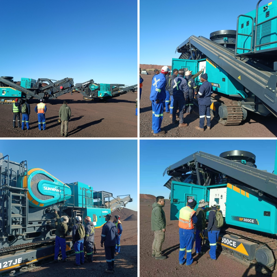 恒峰g22智能破碎筛分成套设备成功登陆非洲市场，共绘合作共赢新篇章