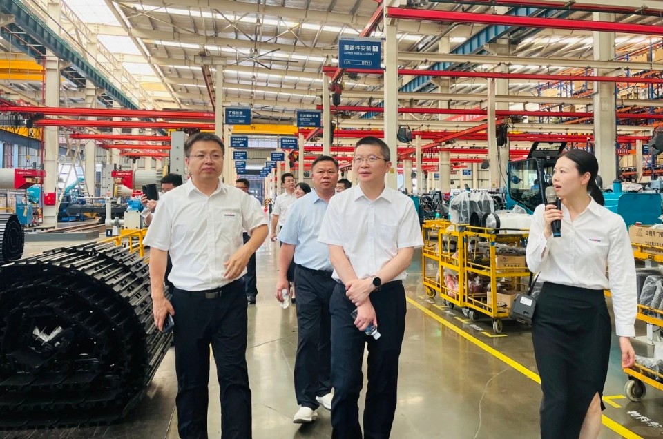 深化协同，，，，同营生长！中铝国际董事长李宜华、长沙有色院董事长谭荣和到访恒峰g22智能